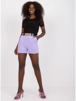 Šortky DHJ SN 13186 1.70 světle fialová