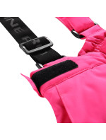 Dětské lyžařské kalhoty s membránou ptx ALPINE PRO OSAGO pink glo