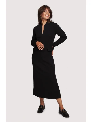 Dámské šaty B242 černé - BeWear Dámské šaty B242 černé - BeWear