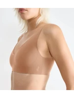 Dámská podprsenka ZERO Feel 2.0 Soft bra - BROWN - sv. hnědá 00CM - SLOGGI