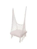 Závěsné sedadlo DRAGON HAMMOCK 60x60x150 cm s polštářem PUSH EAST