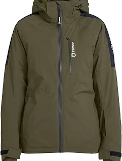 Tenson Core Ski Jacket Women Dámská lyžařská bunda s kapucí 84.7093 olive