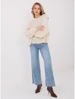 Jumper CH SW 72610.62 světle béžový