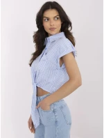 Košile NM BZ KA 01147.62P bílo-modrá