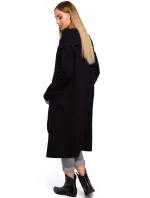 M477 Asymetrická tunika se širokým límcem - černá M477 Asymetrická tunika se širokým límcem - černá