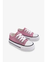 Dětské tenisky vázané Špinavě růžová Wella Dětské tenisky vázané Špinavě růžová Wella