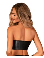 Jedinečný top Hermeza top black - Obsessive