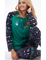 Dámské pyžamo dlouhé Holly Jolly Dámské pyžamo dlouhé Holly Jolly