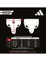 Suspenzor / chránič rozkroku adidas bílý