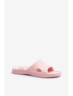 Klasické dámské žabky růžové Juniria