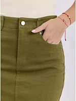 Sukně HM SD MC6290.49 khaki Sukně HM SD MC6290.49 khaki
