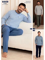 Pyžamo Regina 6009 dlouhé rukávy, velikosti M–3XL, Z26 Pyžamo Regina 6009 dlouhé rukávy, velikosti M–3XL, Z26