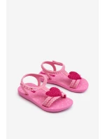 Dětské sandálky srdcem 81997 Ipanema My First Baby růžové