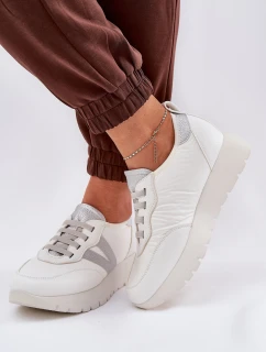 Dámské Sportovní Boty Na Platformě Vinceza 58510 Bílé