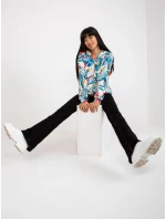 Mikina RV BL 8120.69P bílá a modrá