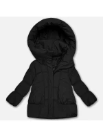 Černá péřová dámská oversize bunda S'West (B8539-1)