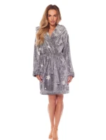 Dámský župan 2212 Nela melange - L&L