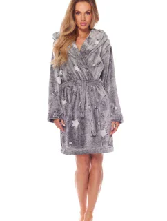 Dámský župan 2212 Nela melange - L&L