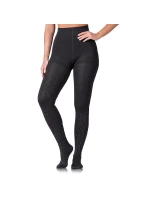 Dámské zimní punčocháče, extra hřejivé WINTER 100 DEN - BELLINDA - animal print