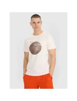 Pánské tričko s potiskem 4F 4FRSS25TTSHM3093-11S pánské