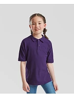 Fruit of the Loom Kids 65/35 Polo Dětské piqué polo 16.3417 sky blue Fruit of the Loom Kids 65/35 Polo Dětské piqué polo 16.3417 sky blue