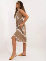 Šaty DHJ SK 12616.13 tmavě lila