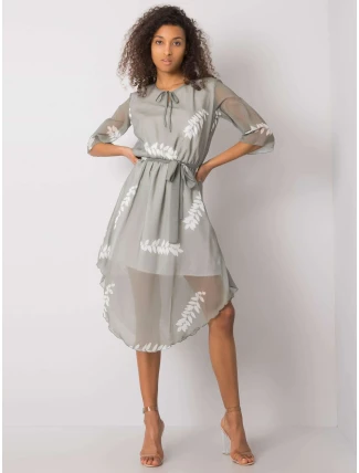Šaty LK SK 508085.77P šedá Šaty LK SK 508085.77P šedá