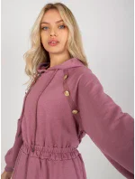 Dámské šaty RV SK 8336 tmavě růžové