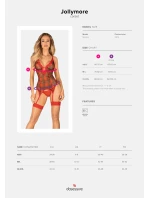 Vánoční kostým Jollymore corset - Obsessive
