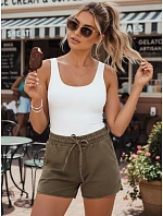 Dámské džínové šortky CITYCHIC hnědé FashionStreet SY0364