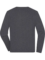 Daiber JN 1314 Pánský svetr s kulatým výstřihem 02.1314 anthracite melange