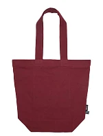 Neutral O 90053 Taška z bio fairtrade bavlny se zipem 77.0053 bordeaux