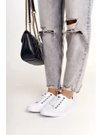 Dámské módní tenisky Big Star - bílé