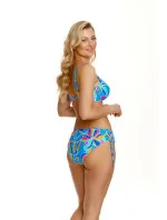 Dámské plavkové kalhotky spodní díl Sarema Modrá mix - Lupo Line Dámské plavkové kalhotky spodní díl Sarema Modrá mix - Lupo Line