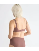 Dámská podprsenka ZERO Feel 2.0 Soft bra - BROWN - sv. hnědá 1141 - SLOGGI