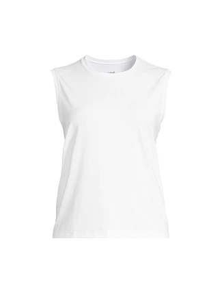 Dámské tričko CASALL Graphic Tank, bílá barva Dámské tričko CASALL Graphic Tank, bílá barva