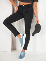 CHESTE dámské džínové kalhoty černé Dstreet UY1932