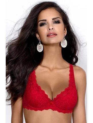 Dámská podprsenka CARMELA M-053/22 Červená - MAT Dámská podprsenka CARMELA M-053/22 Červená - MAT