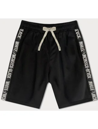 Černé pánské kraťasy (8K933-3)