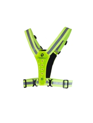Reflexní vesta Rogelli LED fluor