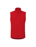 Pánská softshellová vesta Trail (červená)