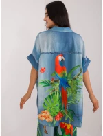 Košile DHJ KS 19007.32 modrá