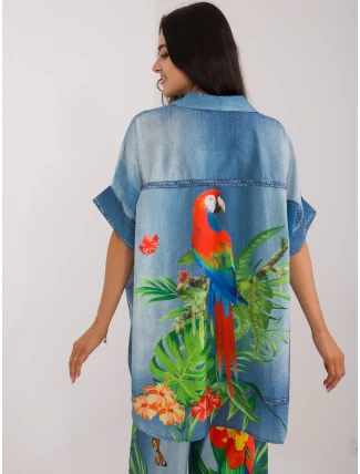 Košile DHJ KS 19007.32 modrá