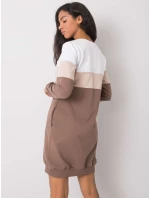 Šaty RV SK 5869.04 tmavě hnědé