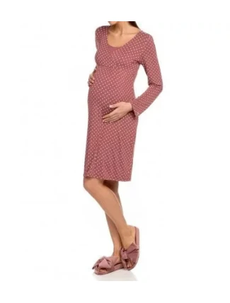 Dámská noční košile 15070 - 548- Červená - Vamp Dámská noční košile 15070 - 548- Červená - Vamp