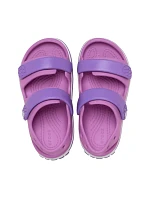 Dětské sandály Crocs Crocband Cruiser fialové 209424 6WQ Dětské sandály Crocs Crocband Cruiser fialové 209424 6WQ