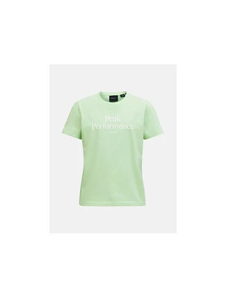 Tričko PEAK PERFORMANCE Original T-Shirt Junior, zelené Tričko PEAK PERFORMANCE Original T-Shirt Junior, zelené