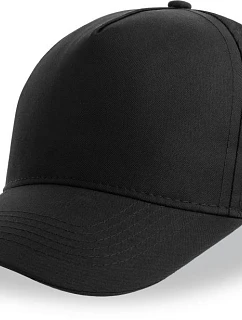 Atlantis Headwear Recy Five 5 panelová baseballová kšiltovka 33.0116 black