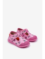 Bačkory Baleríny Befado S Míšou 209P038 Šedě-Růžové