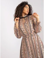 Šaty DHJ SK 15177 1.04P tmavě lila